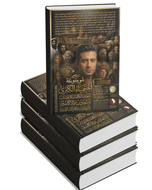 موسوعة الخيمياء الكبرى (٣ أجزاء) للأعشاب والمعادن والأكاسير والروحانيات والتحولات
